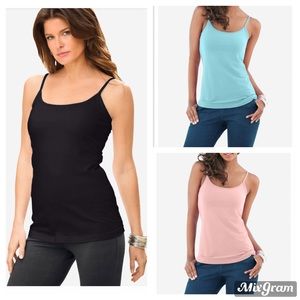 Bra Cami With Adjustable Straps SET OF 3